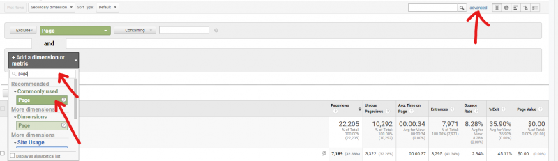 added 7 filters for "page"